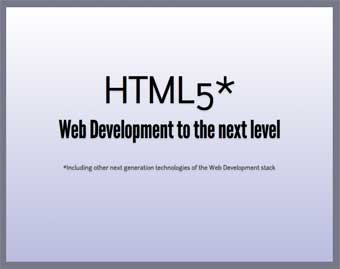 First slide