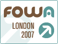 FoWA London 2007